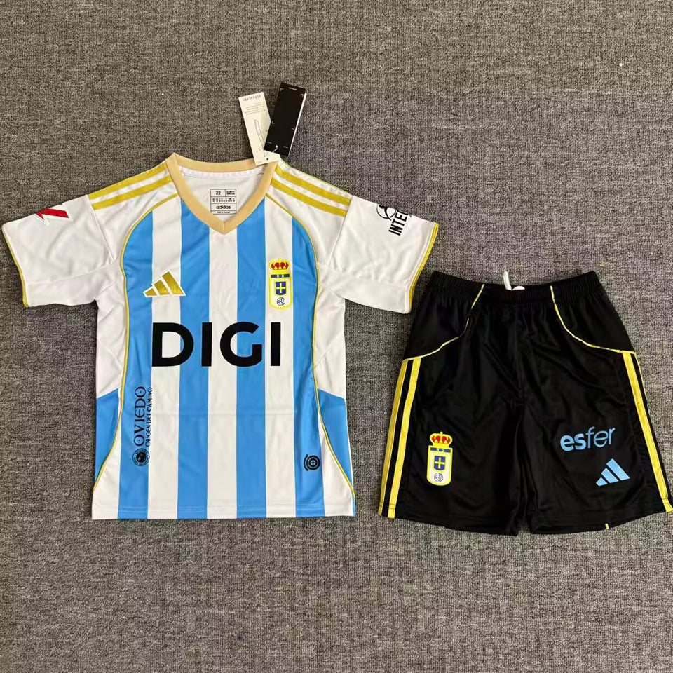 Jersey 2025/26 Real Oviedo Tercero Manga corta Niño