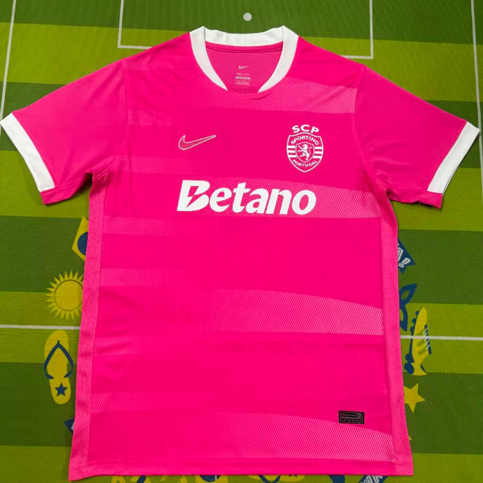 jersey 2026/27 sporting lisbon especial manga corta versión fan