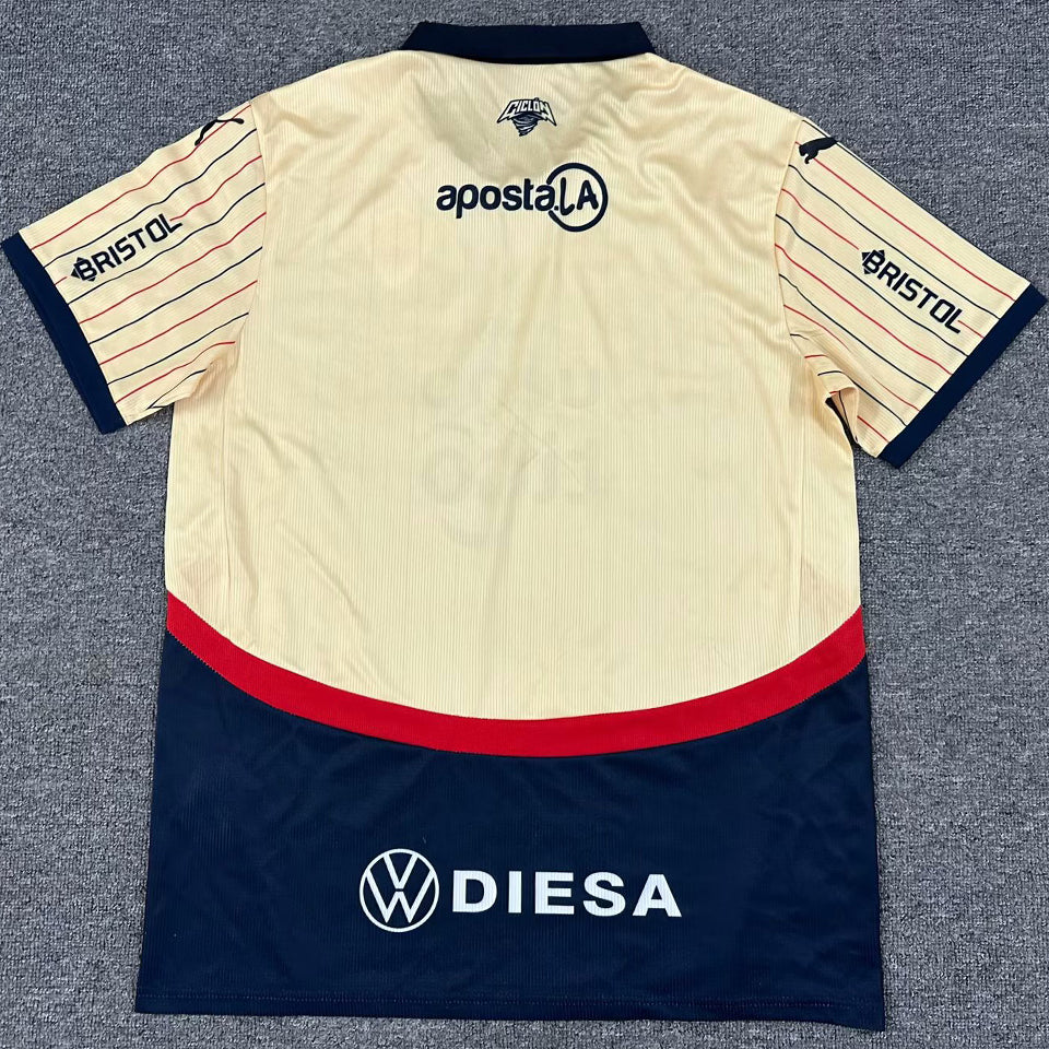 Jersey 2025/26 Cerro Porteño Visitante Manga corta Versión Fan