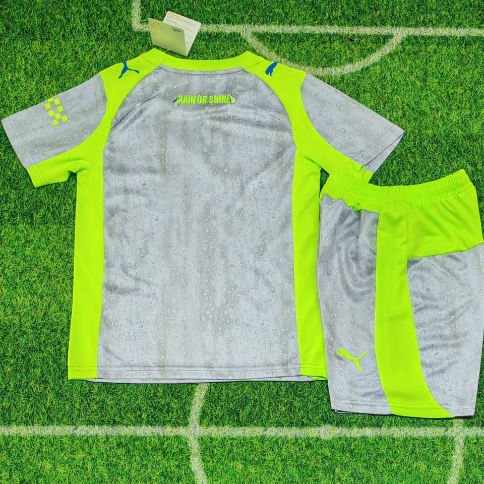 Jersey 2025/26 Manchester City Tercero Manga corta Niño