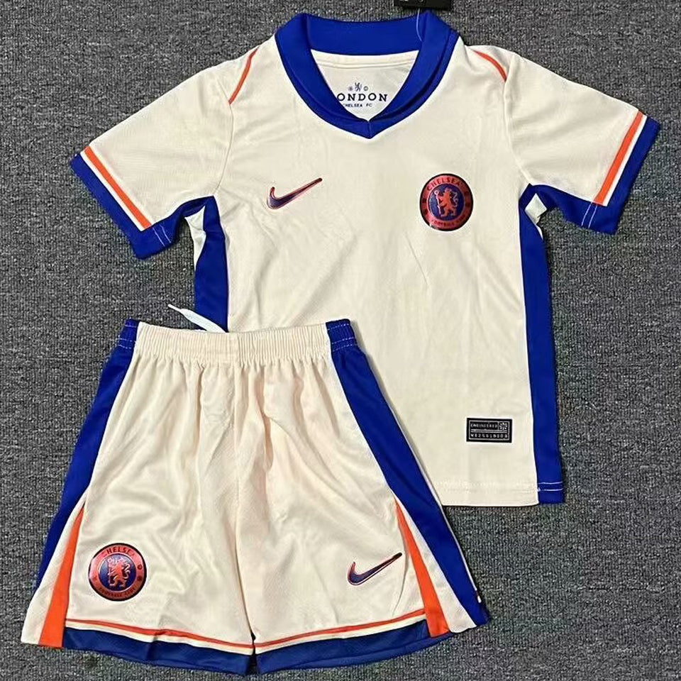 Jersey 2024/25 Chelsea Visitante Manga corta Niño