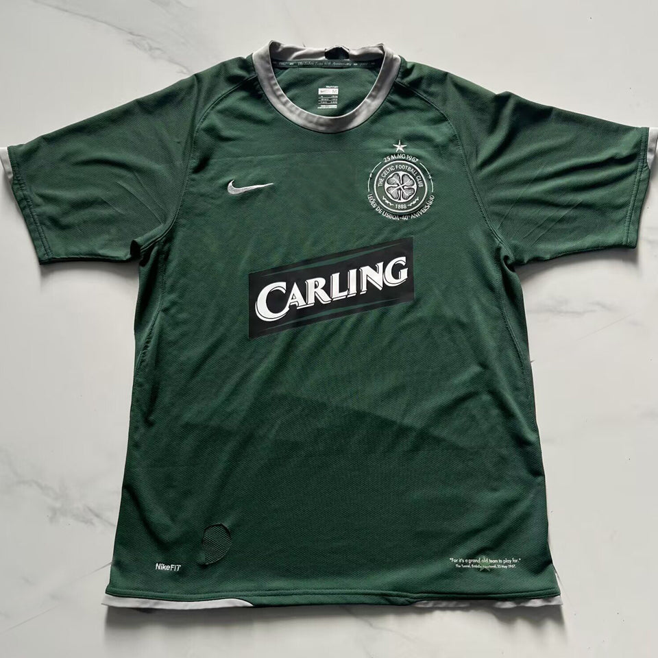 jersey 2006/07 celtic ucl especial manga corta versión fan retro