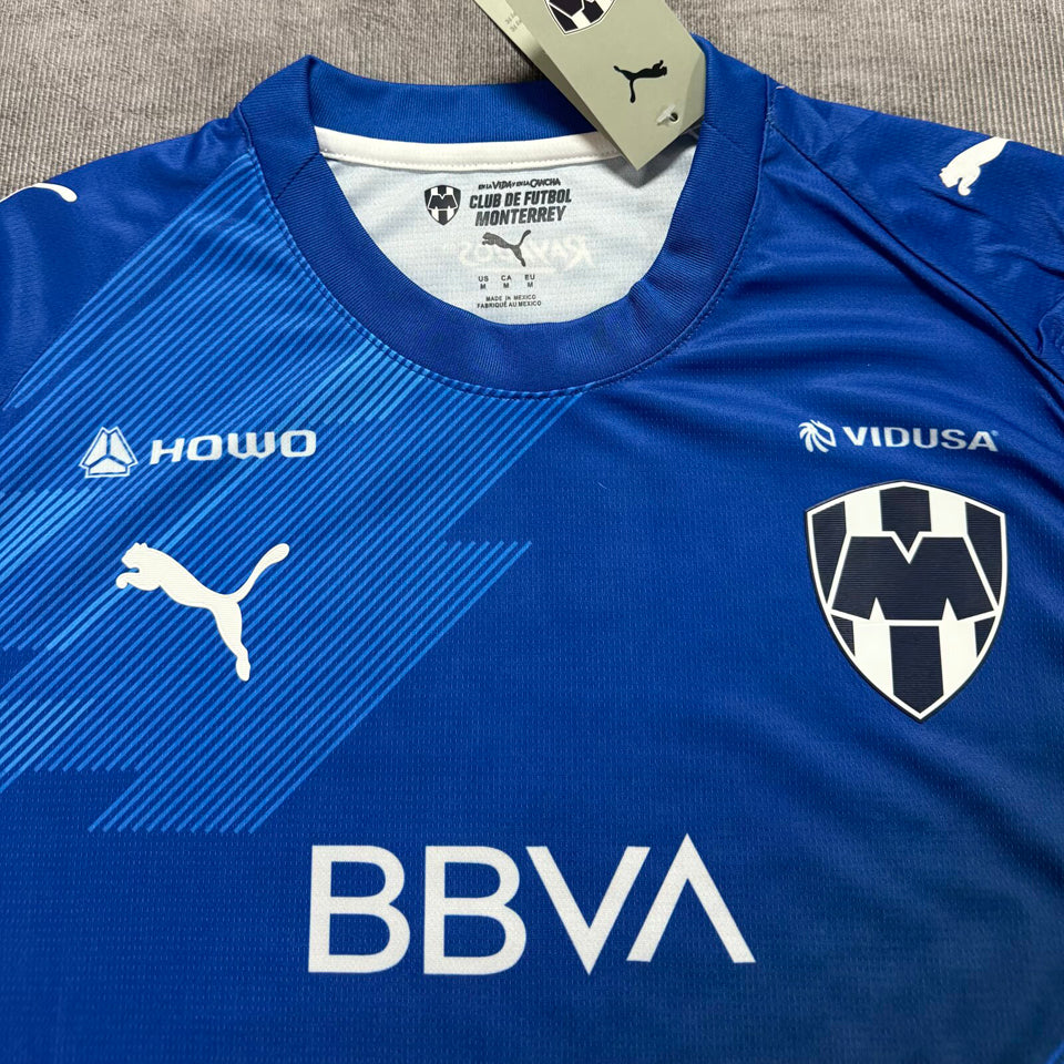 jersey 2025/26 monterrey tercero manga corta versión fan