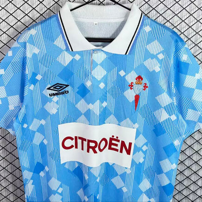 Jersey 1992/1993 Celta Local Manga corta Versión Fan Retro
