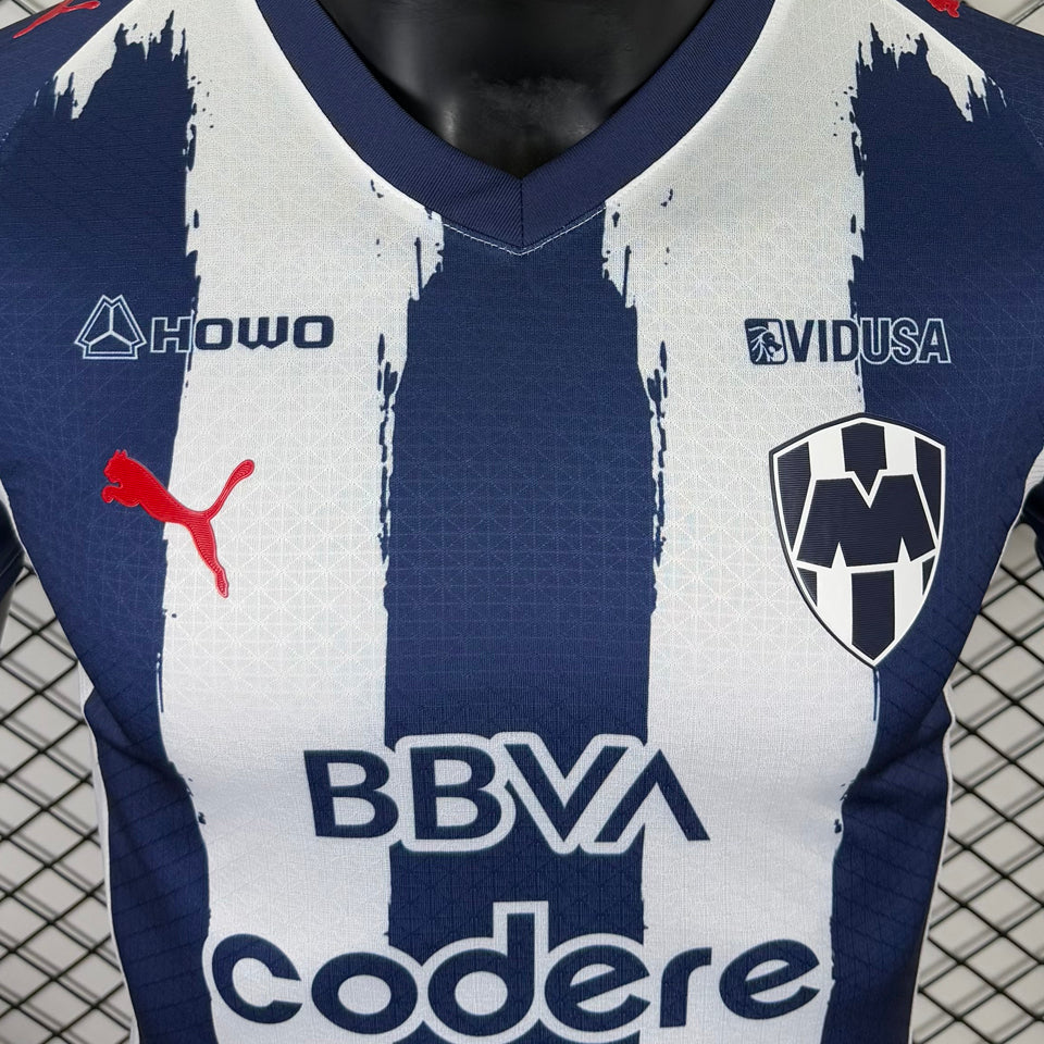jersey 2025/26 monterrey local manga corta versión jugador