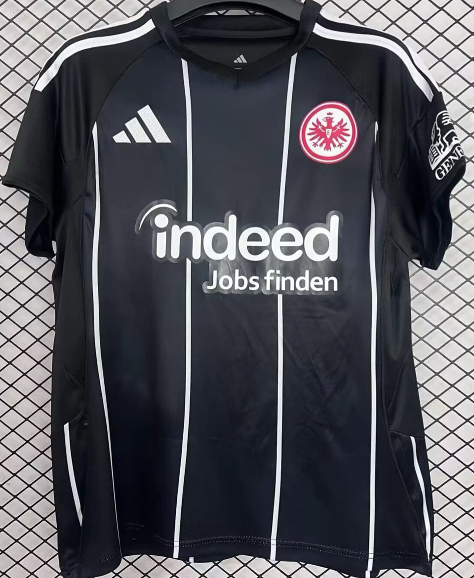 jersey 2025/26 frankfurt ucl especial manga corta versión fan