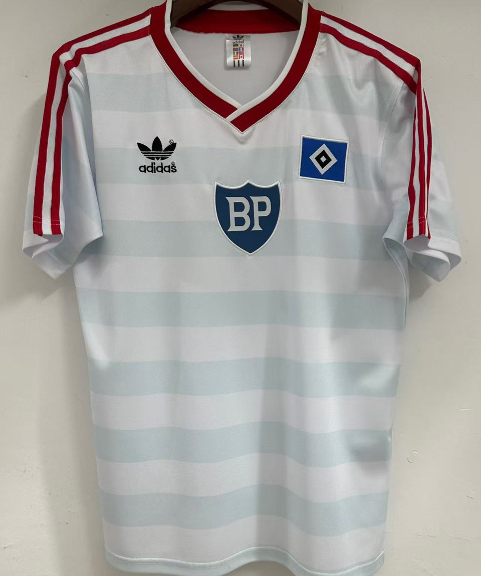 jersey 1986 hamburger local manga corta versión fan retro