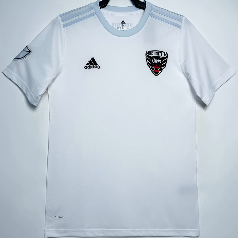 jersey 2019/20 d.c. united visitante manga corta versión fan retro