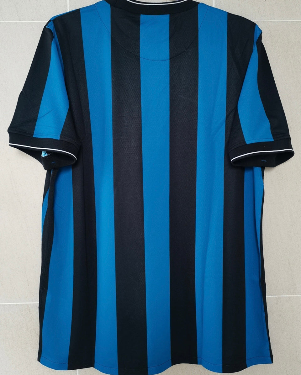 jersey 2009/10 inter milan local manga corta versión fan retro