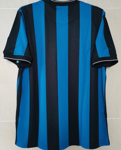 Jersey 2009/10 Inter Milan Local Manga corta Versión Fan Retro