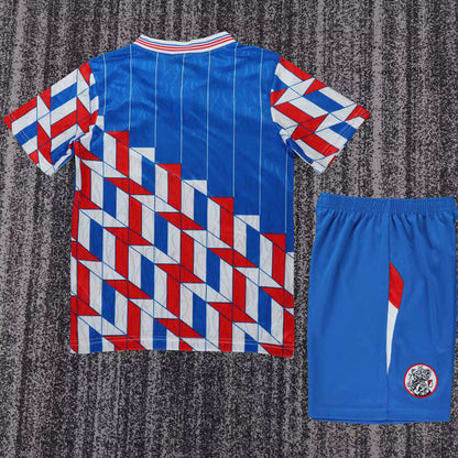 Jersey 1989/1990 Ajax Visitante Manga corta Niño Retro