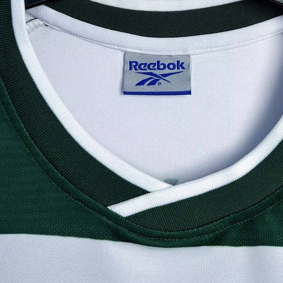 Jersey 2001/03 Lisbon Local Manga larga Versión Fan Retro