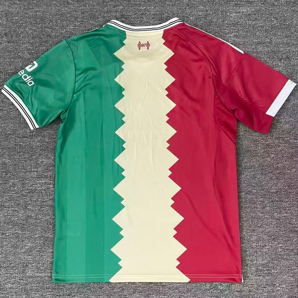 jersey 2025/26 liverpool especial manga corta versión fan