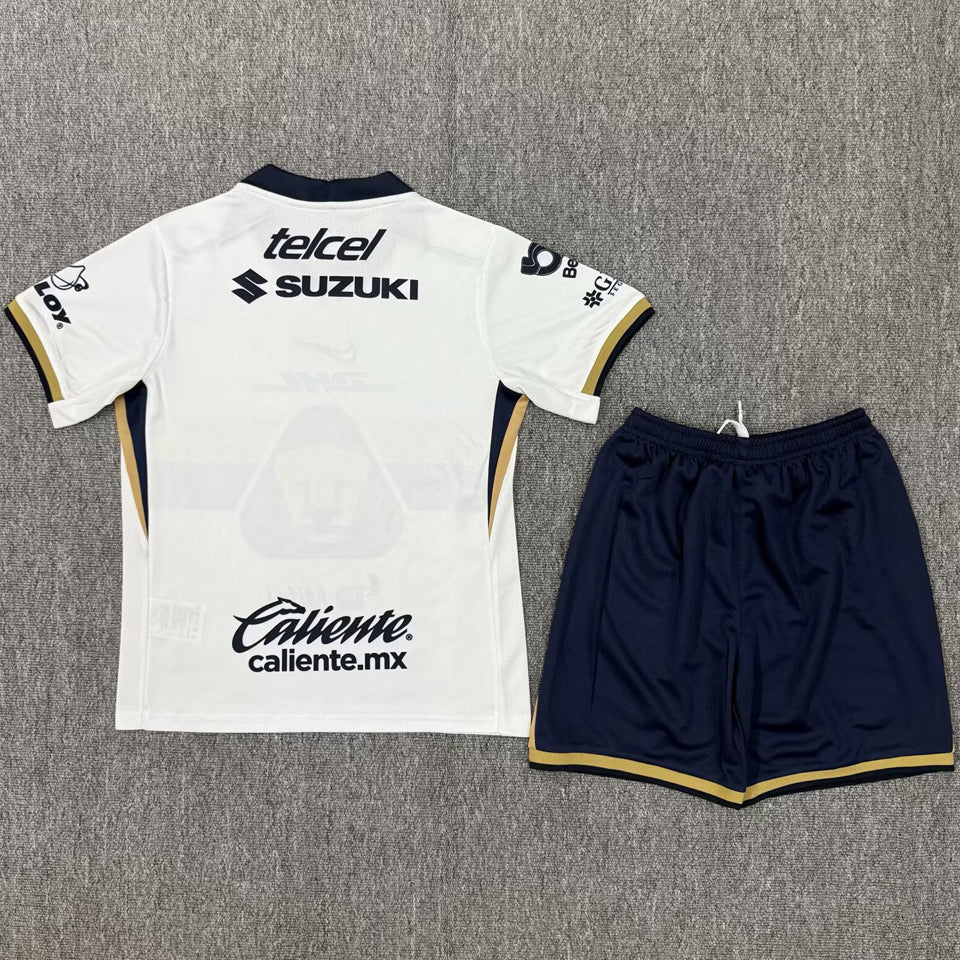 Jersey 2025/26 Pumas UNAM Local Manga corta Niño