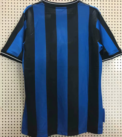 Jersey 2009/10 Inter Milan Local Manga corta Versión Fan Retro