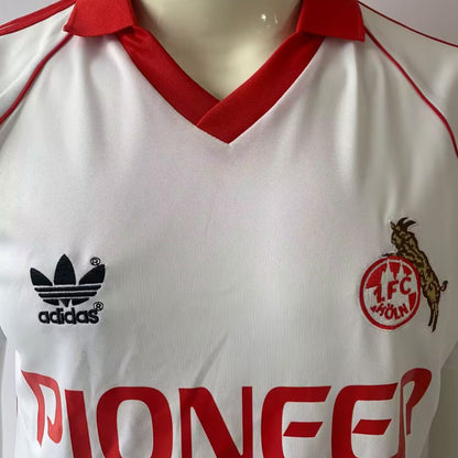 Jersey 1980/1981 1. FC Koln Local Manga corta Versión Fan Retro