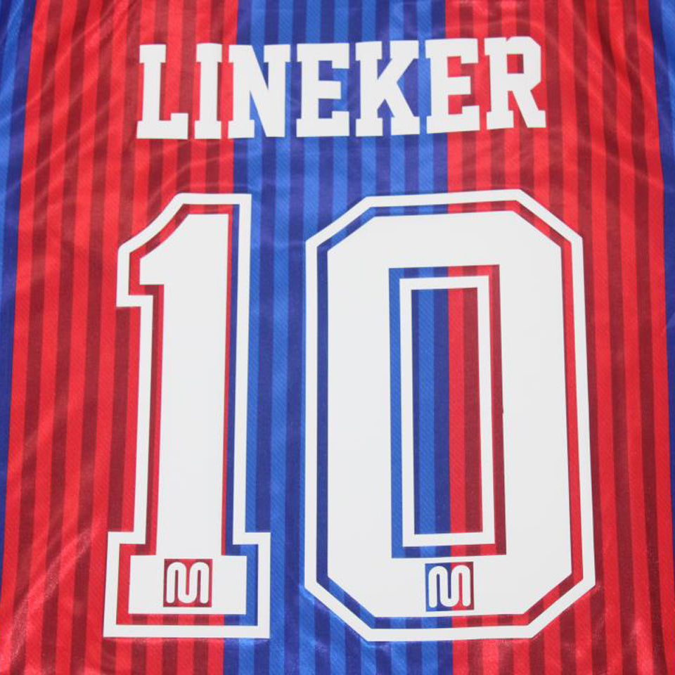 Jersey 1990/92 Barcelona Local Manga corta Versión Fan Retro