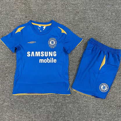 Jersey 2005/06 Chelsea Local Manga corta Niño Retro