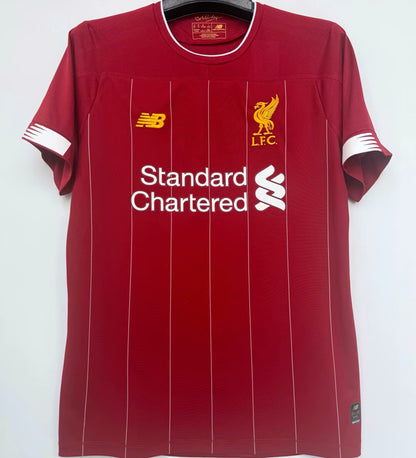 Jersey 2019/20 Liverpool Local Manga corta Versión Fan Retro