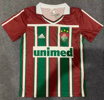 Jersey 2002/03 Fluminense Local Manga corta Versión Fan Retro