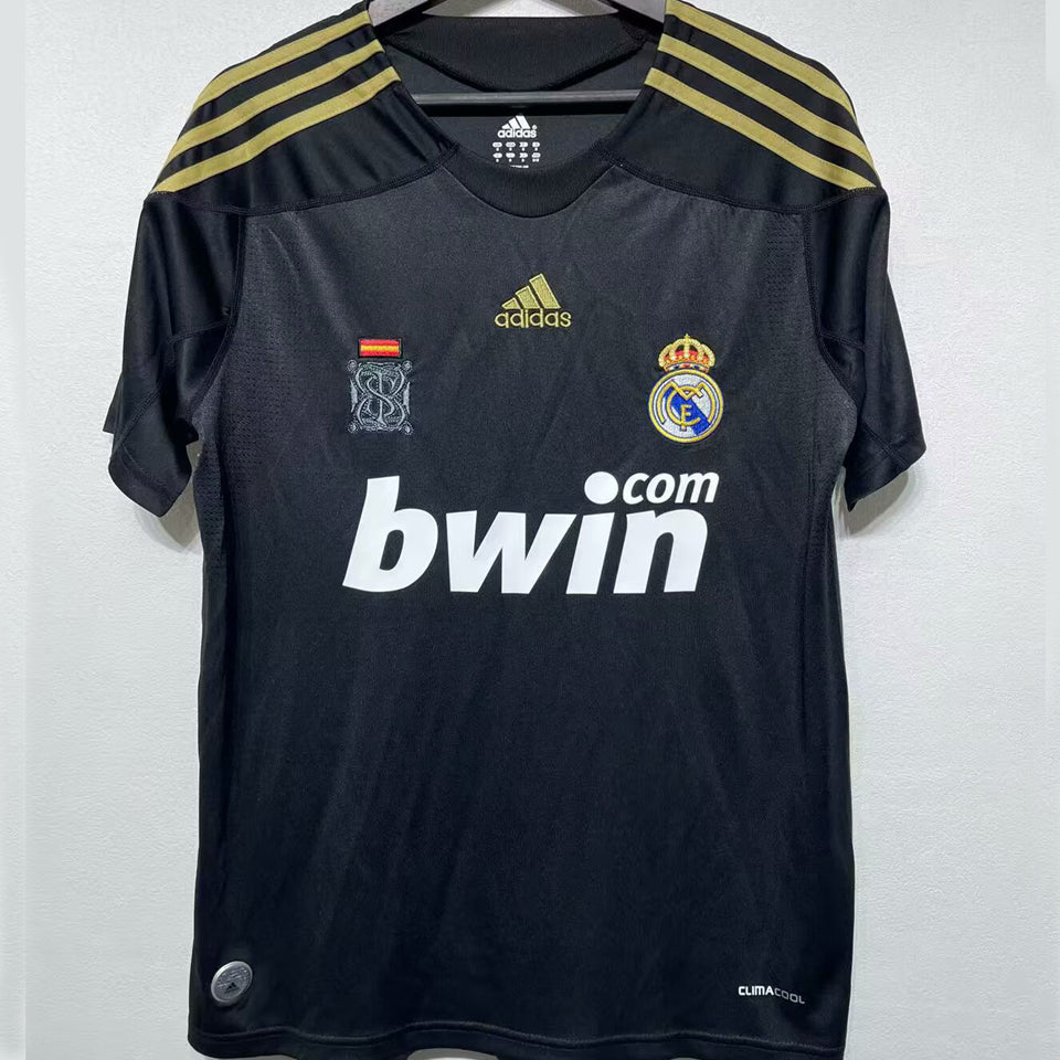 jersey 2009/10 real madrid visitante manga corta versión fan retro