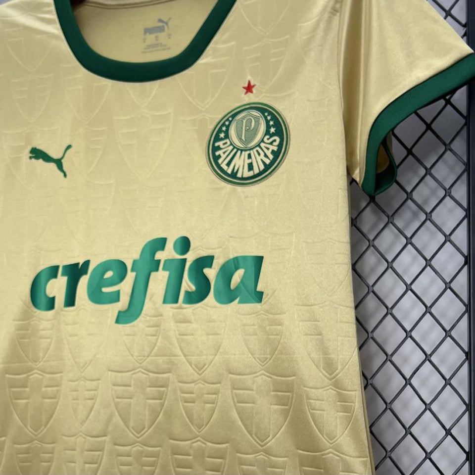 Jersey 2024/25 Palmeiras Tercero Manga corta Mujer