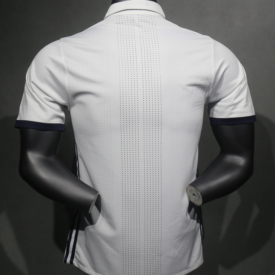 Jersey 2016/17 Real Madrid Local Manga corta Versión Jugador Retro