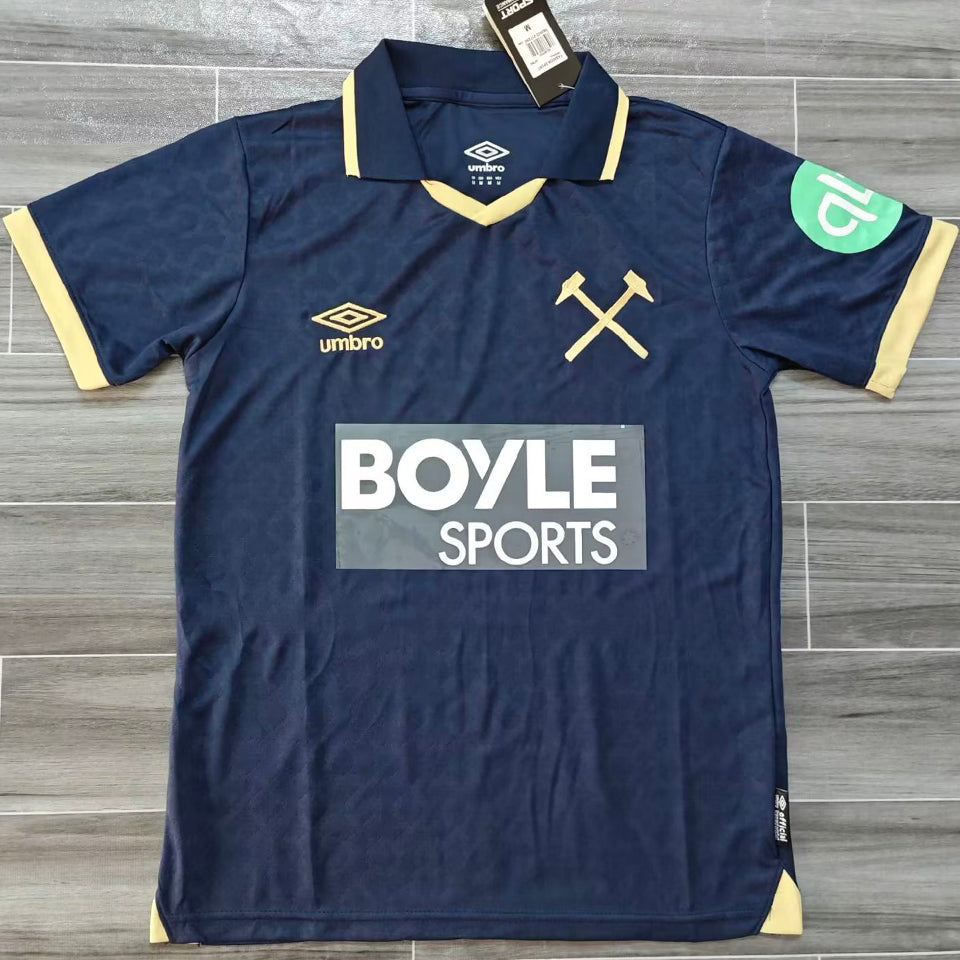 jersey 2025/26 west ham tercero manga corta versión fan