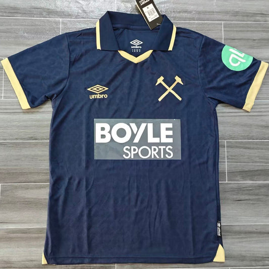 Jersey 2025/26 West Ham Tercero Manga corta Versión Fan