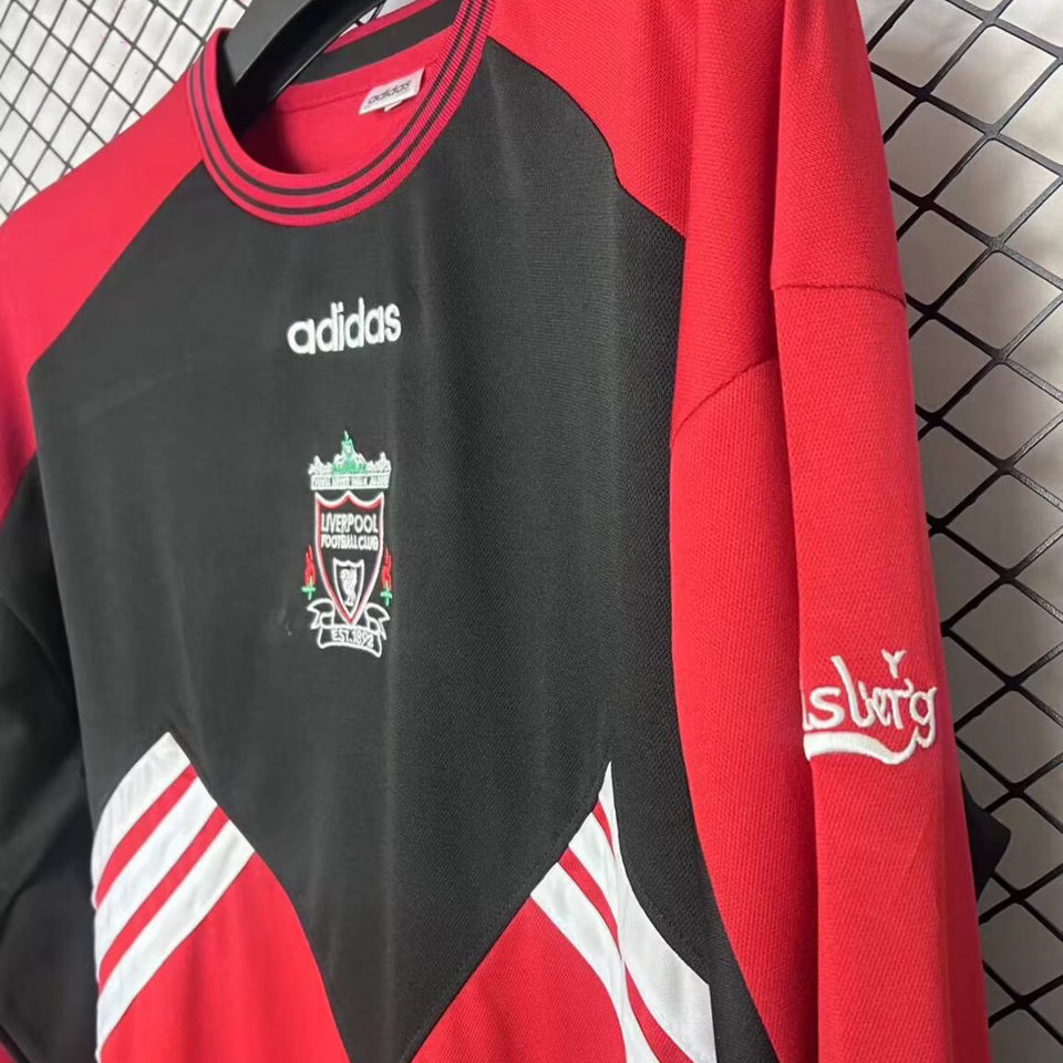 jersey 1993/1995 liverpool especial manga larga versión fan retro