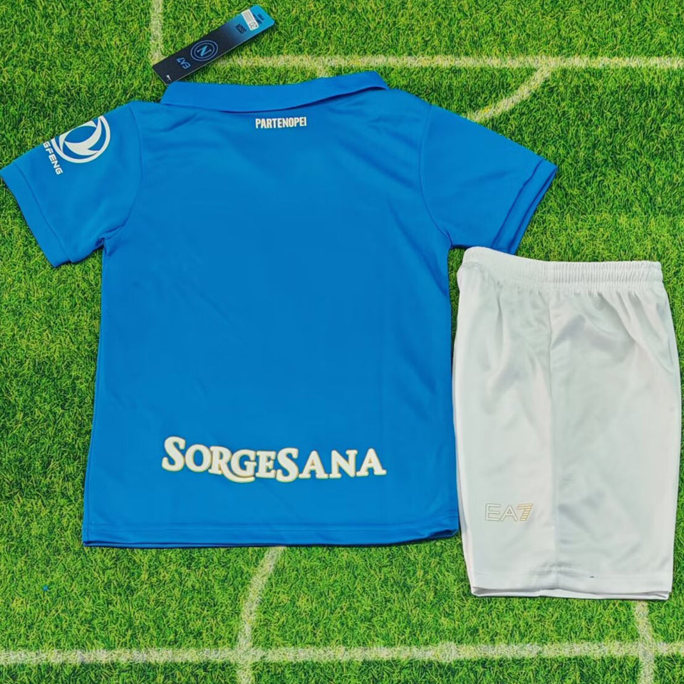 jersey 2026/27 napoli local manga corta niño