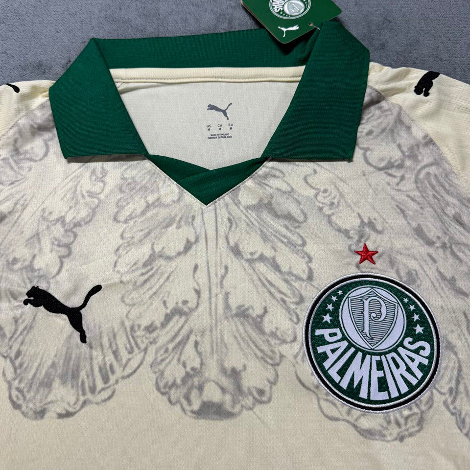 jersey 2025/26 palmeiras tercero manga corta versión fan