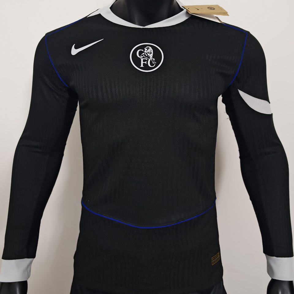 jersey 2025/26 chelsea tercero manga larga versión jugador