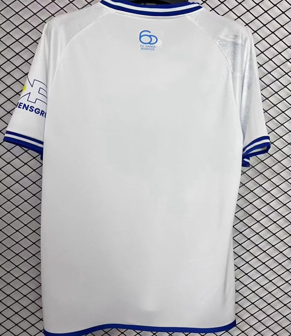 jersey 2025/26 fc hansa rostock visitante manga corta versión fan