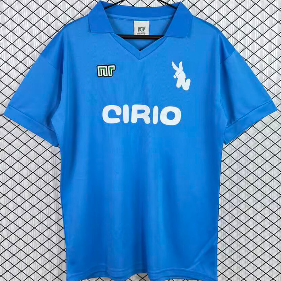 jersey 1982/1983 napoli local manga corta versión fan retro