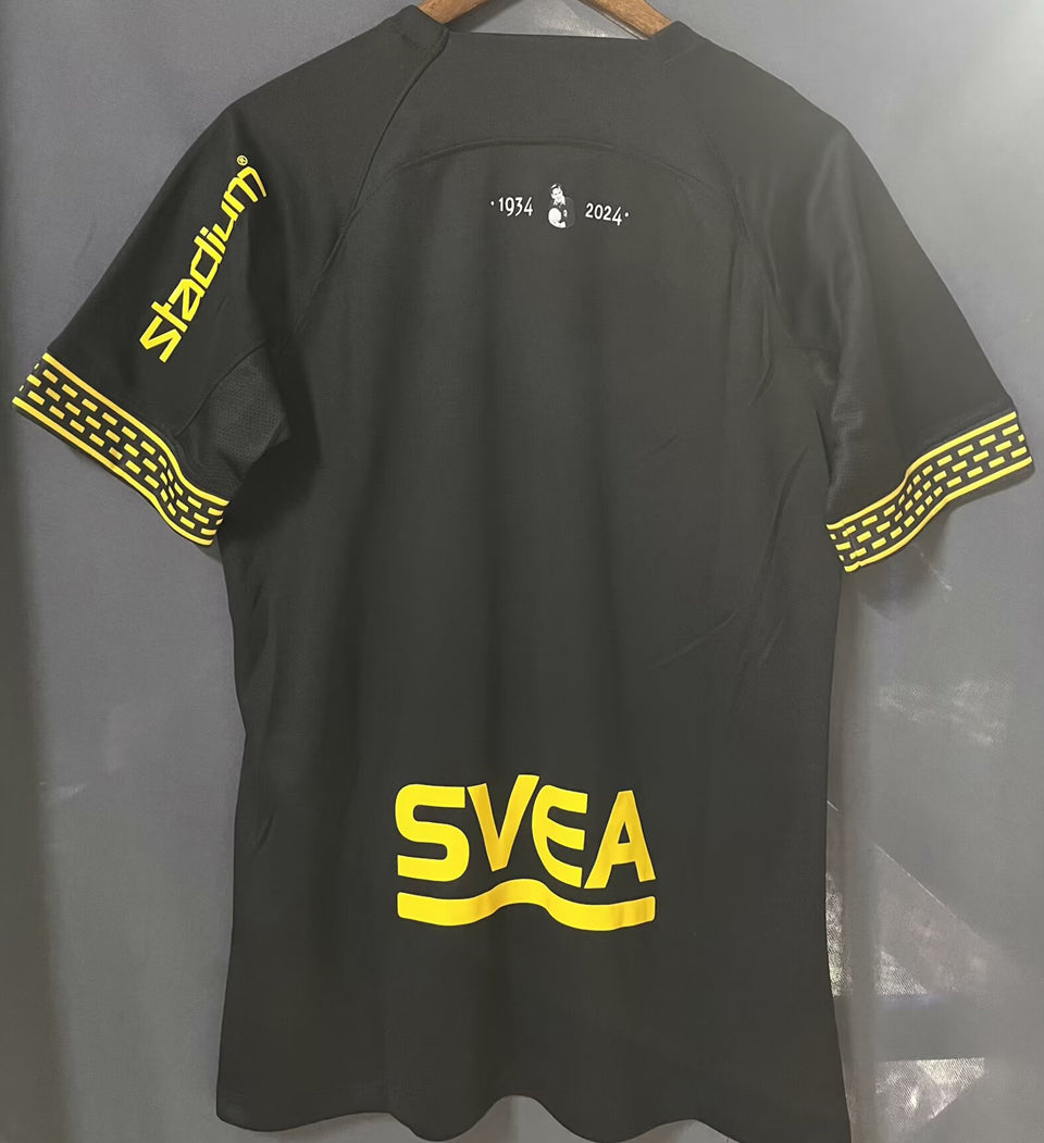 Jersey 2024/25 AIK Solna Local Manga corta Versión Fan