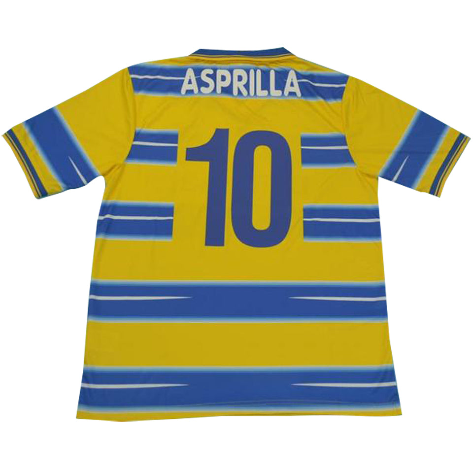 Jersey 1998/99 Parma Local Manga larga Versión Fan Retro