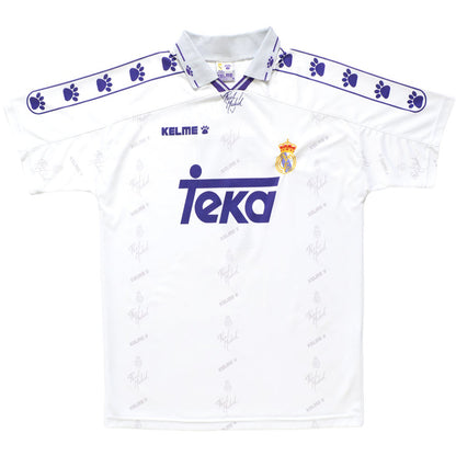 Jersey 1994/96 Real Madrid Local Manga corta Versión Fan Retro