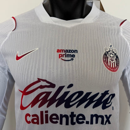 Jersey 2026/27 Chivas Visitante Manga larga Versión Jugador