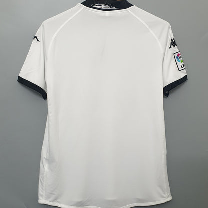 Jersey 2009 Valencia Local Manga corta Versión Fan Retro