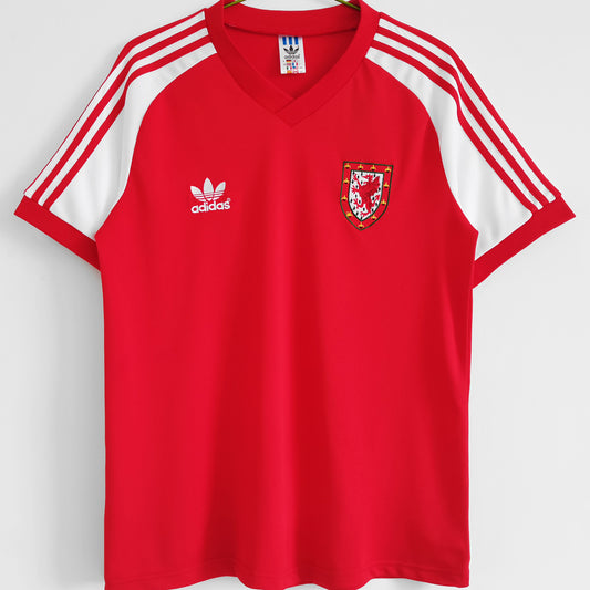 1982 Wales Local Versión Fan Selecciones Retro