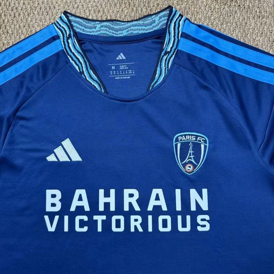 jersey 2026/27 paris fc local manga corta versión fan