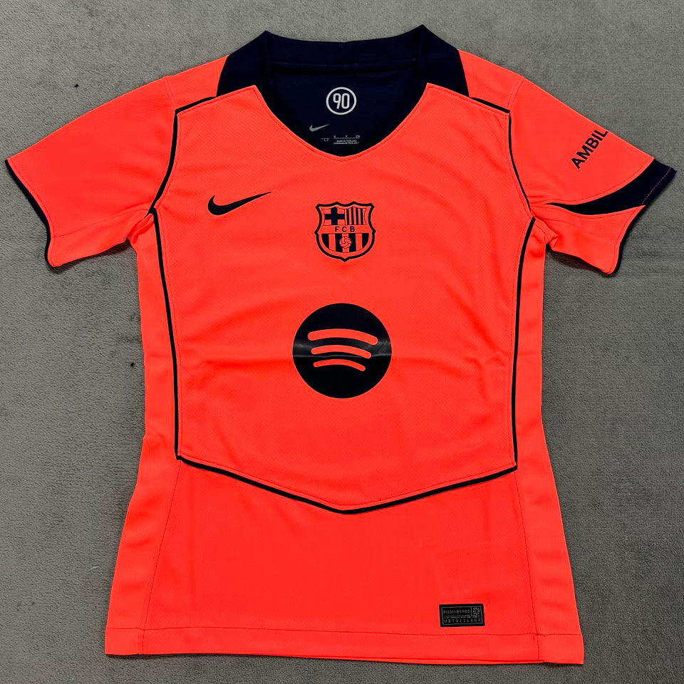 Jersey 2025/26 Barcelona Tercero Manga corta Mujer