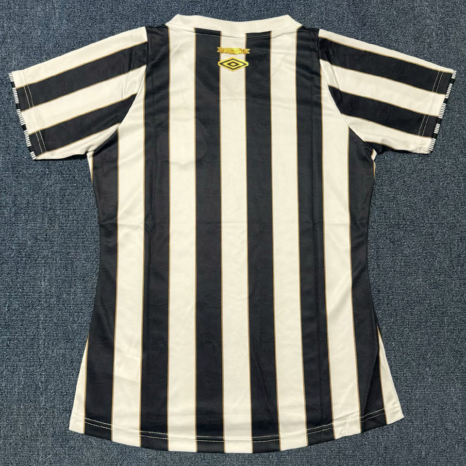 jersey 2024/25 santos visitante manga corta mujer