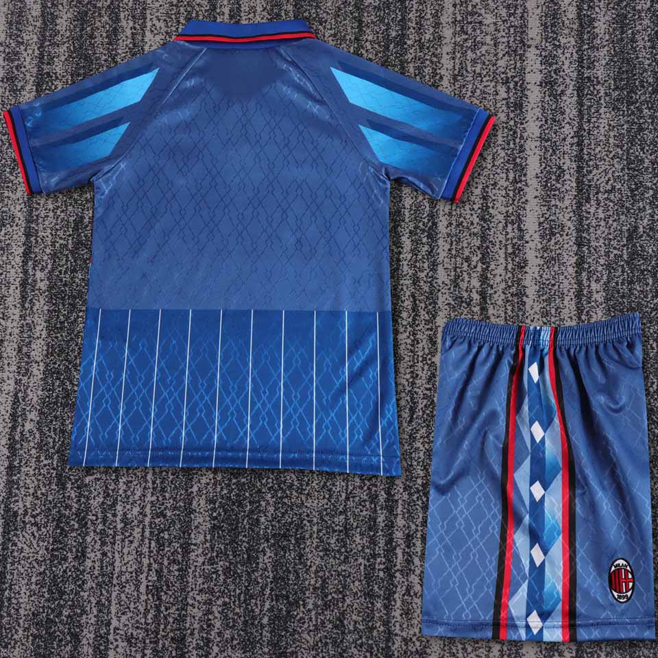 Jersey 1995/96 AC Milan Visitante Manga corta Niño Retro