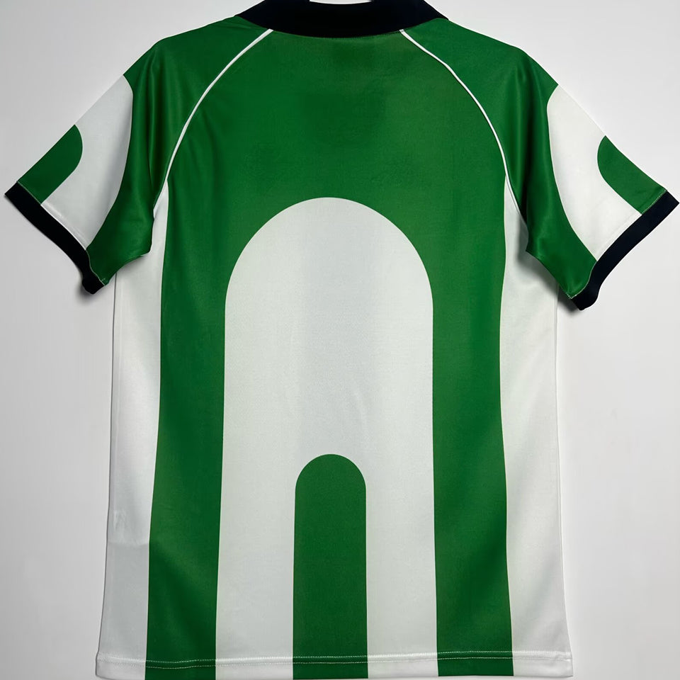 Jersey 1998/1999 R BTS Local Manga corta Versión Fan Retro