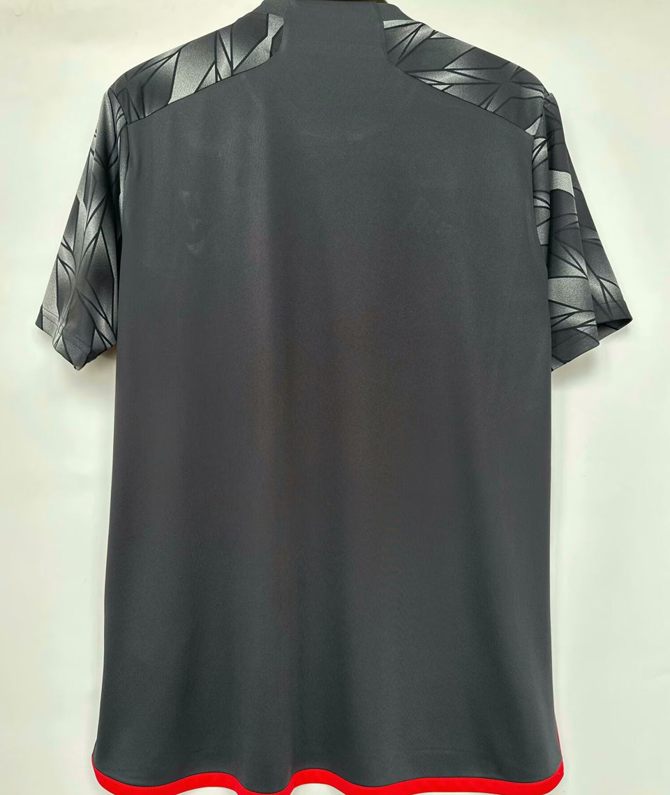 jersey 2024/25 flamengo tercero manga corta versión fan