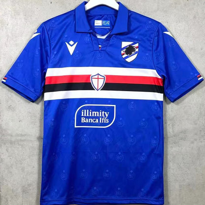Jersey 2026/27 Sampdoria Local Manga corta Versión Fan