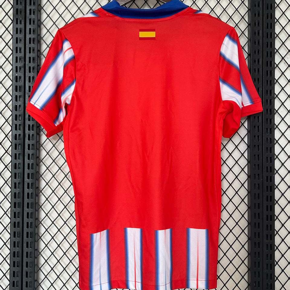 jersey 2024/25 atletico de madrid local manga corta versión fan