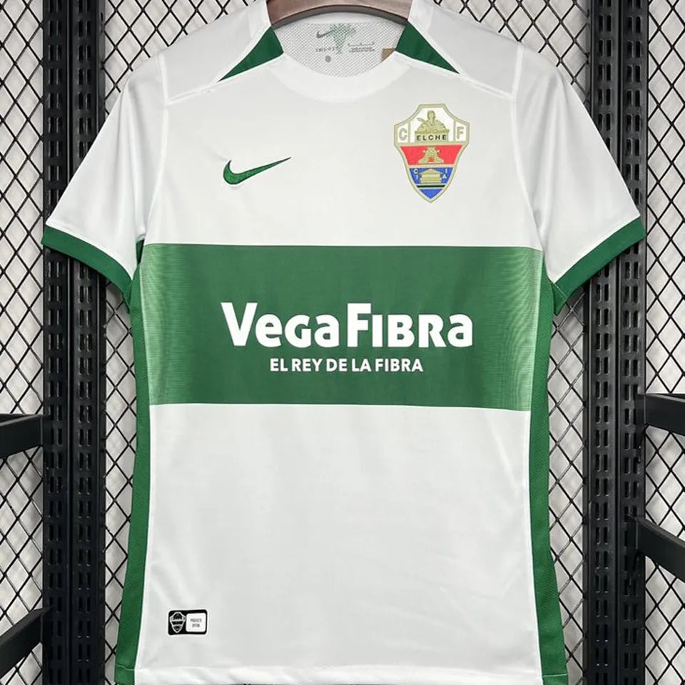 Jersey 2024/25 Elche Local Manga corta Versión Fan